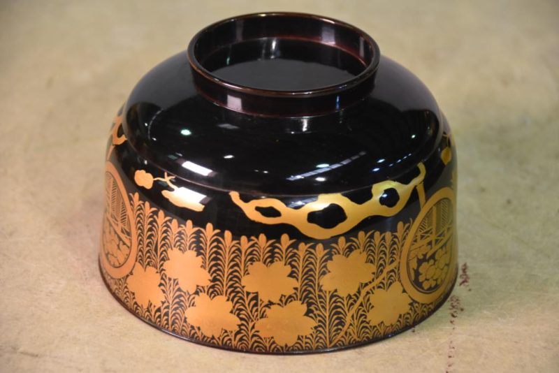 Japanese Lacquer Bowl - Image 3