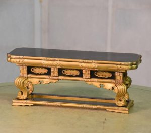Japanese Gilt Wood Shrine Stand