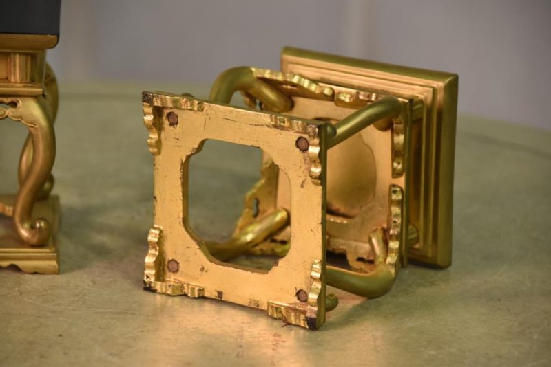 Gilded Pair of Shrine Stands - Image 5
