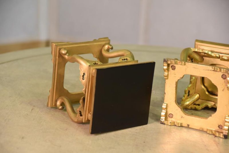 Gilded Pair of Shrine Stands - Image 3