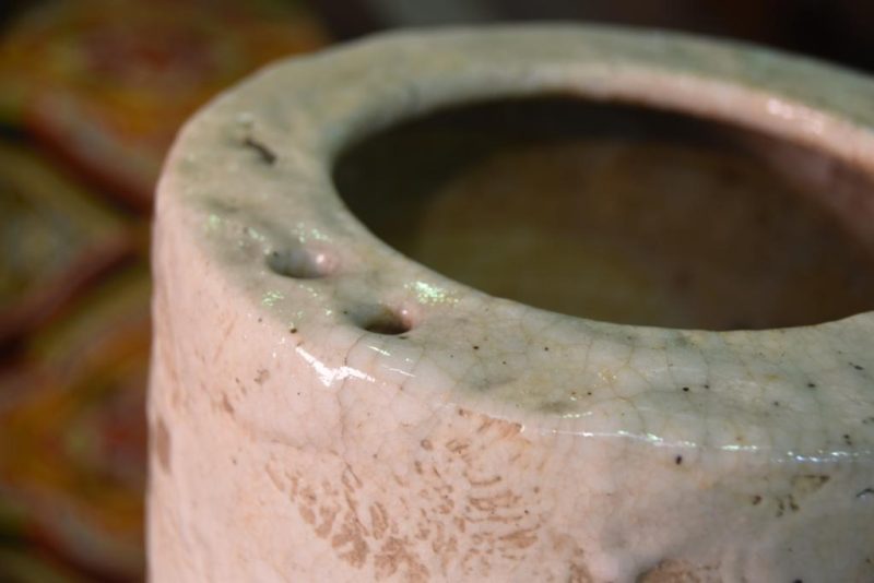 Pair of Shino Pottery Hibachi - Image 5