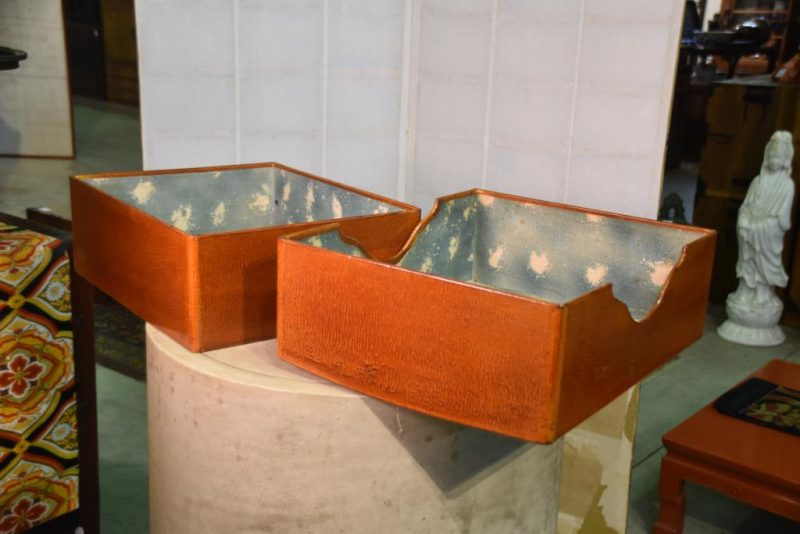 Japanese Paper Mache Letter Box - Image 8