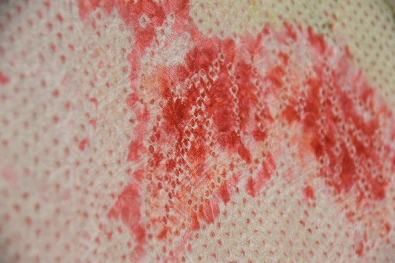 Shibori Furisode Kimono - Image 4