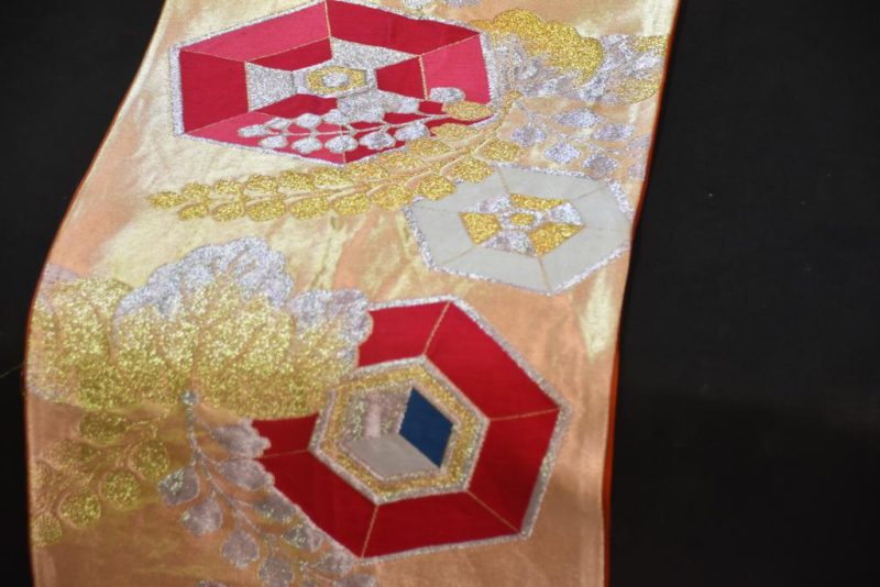 Japanese Brocade Obi Sash - Image 2