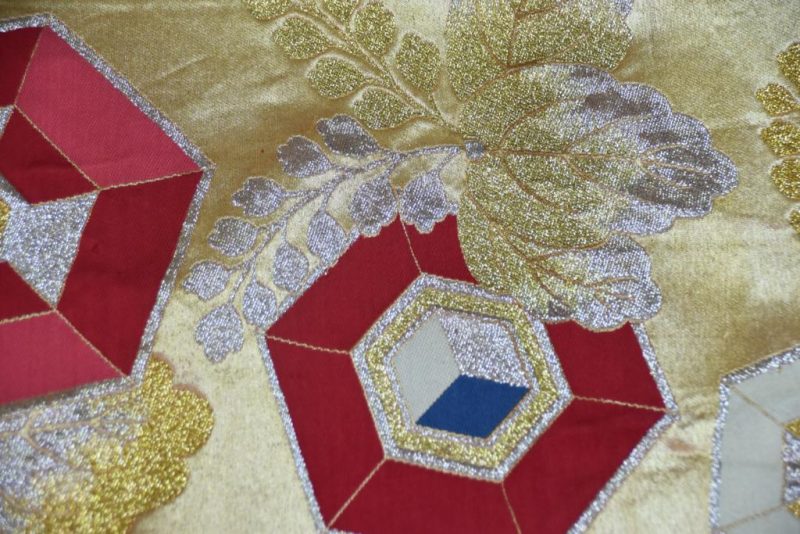 Japanese Brocade Obi Sash - Image 8