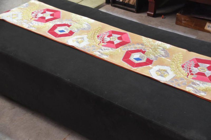 Japanese Brocade Obi Sash - Image 7