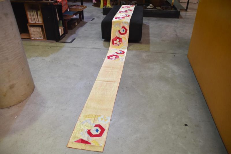 Japanese Brocade Obi Sash - Image 6