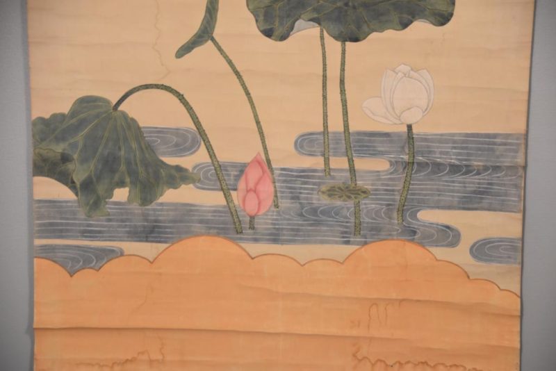 Buddhist Lotus Scroll - Image 8