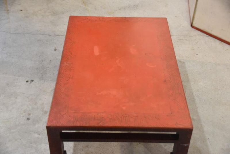 Red Lacquer Table - Image 7