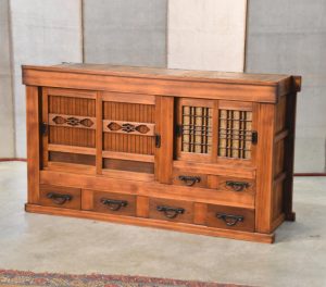 Japanese Antique Mizuya Sideboard