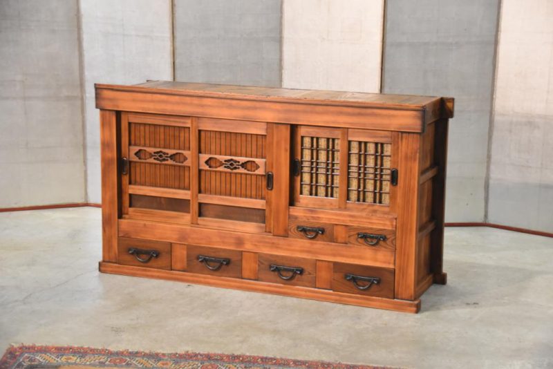 Japanese Antique Mizuya Sideboard