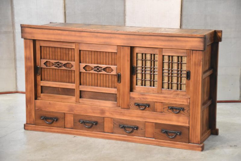 Japanese Antique Mizuya Sideboard - Image 16