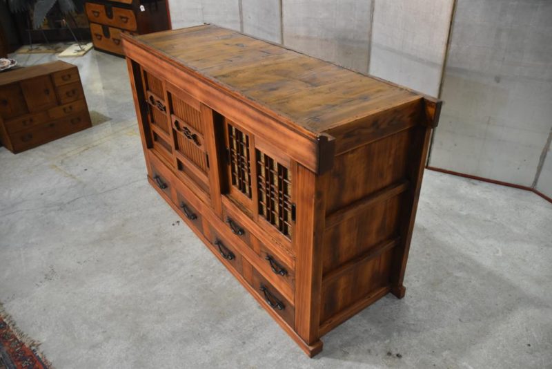 Japanese Antique Mizuya Sideboard - Image 7
