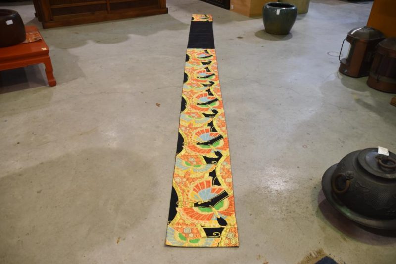 Japanese Silk Obi worn with Kimono - Image 6
