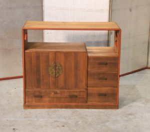 Tea Utensil Display Chest