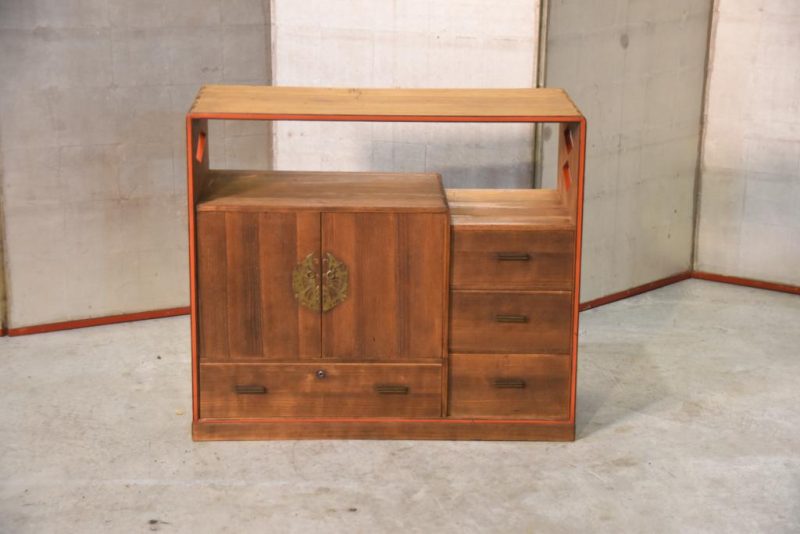 Tea Utensil Display Chest