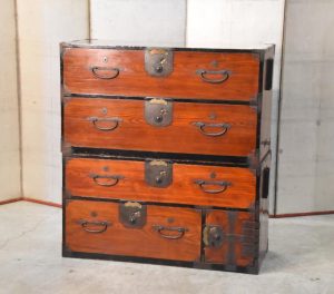 Japanese Nihonmatsu Clothing Chest