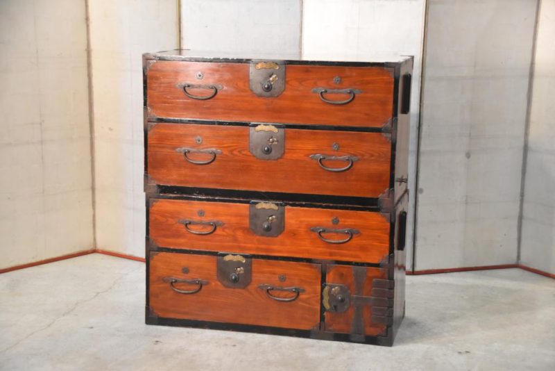 Japanese Nihonmatsu Clothing Chest