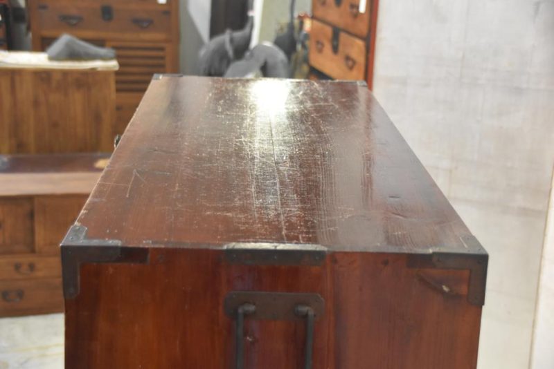 Japanese Nihonmatsu Clothing Chest - Image 6