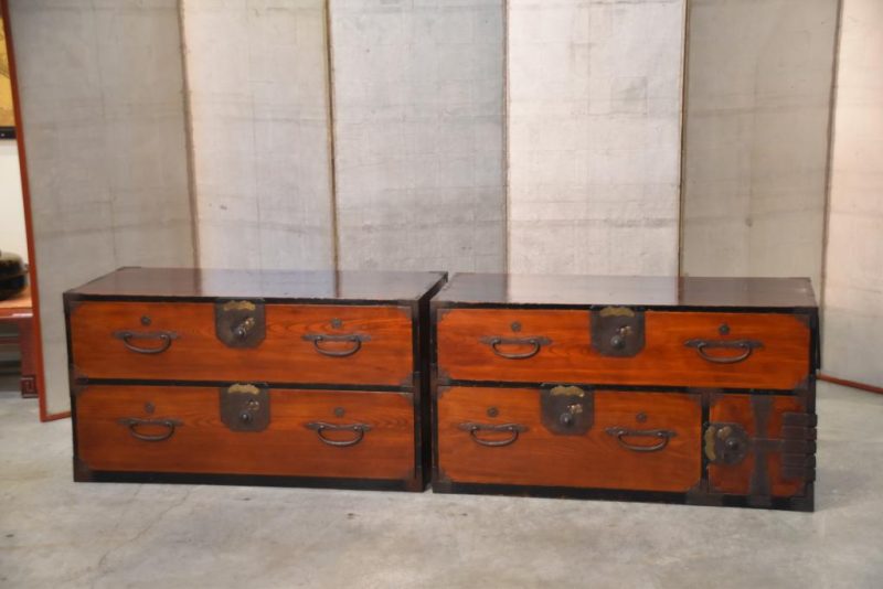 Japanese Nihonmatsu Clothing Chest - Image 3