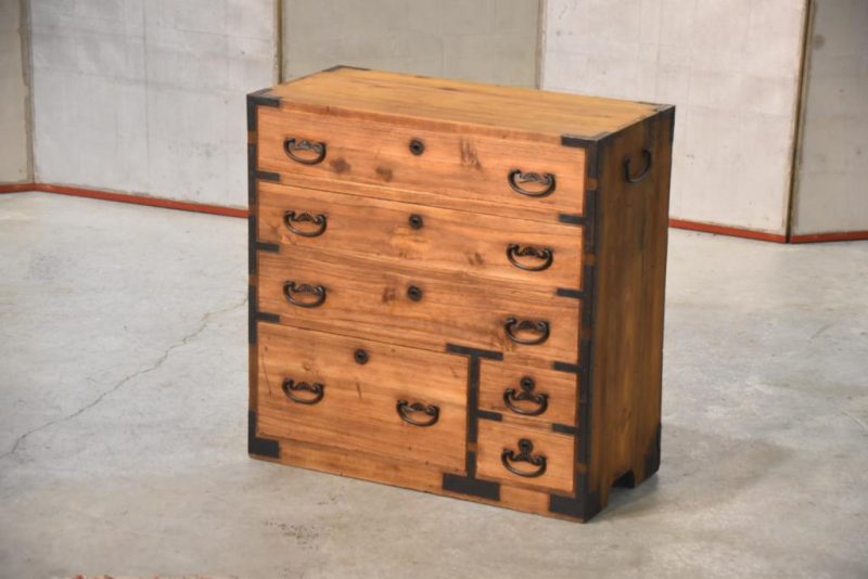 Vintage Japanese Small Chest - Image 2