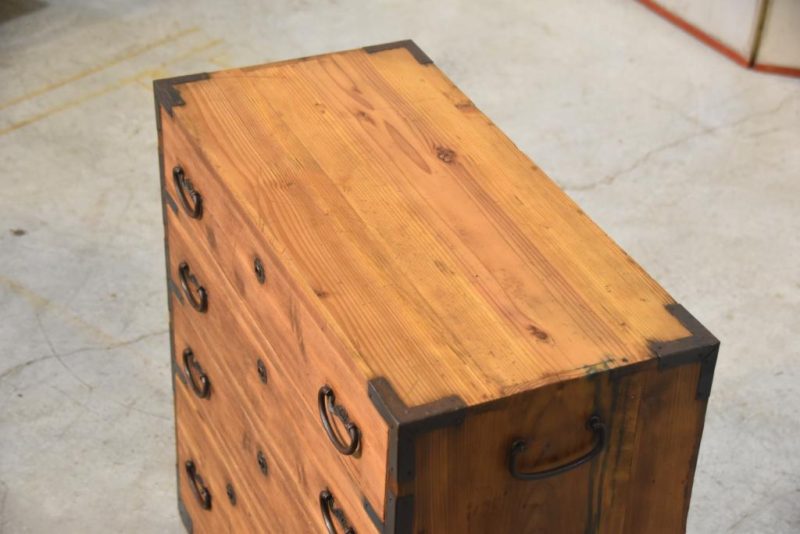 Vintage Japanese Small Chest - Image 8