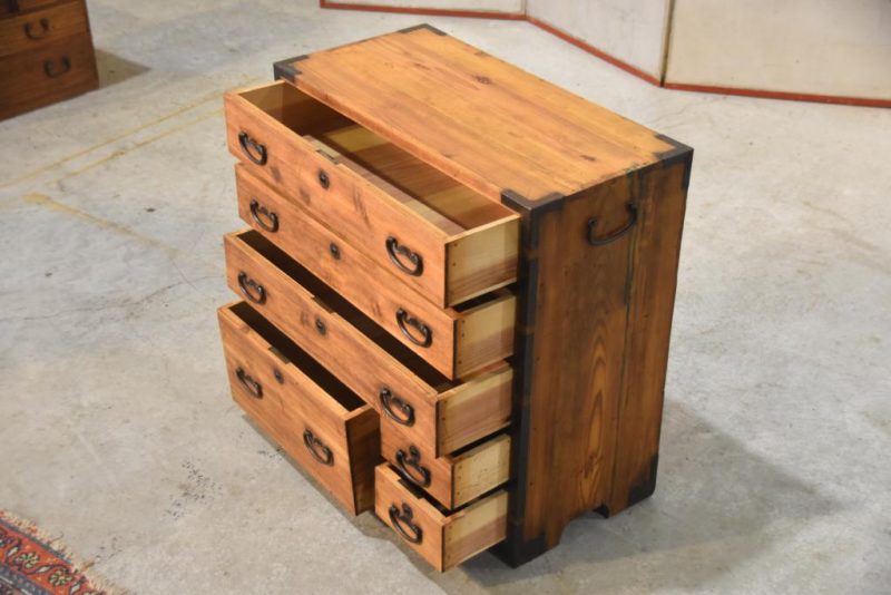 Vintage Japanese Small Chest - Image 7