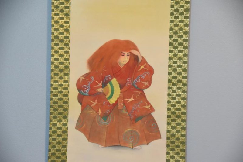 Kabuki Actor Scroll