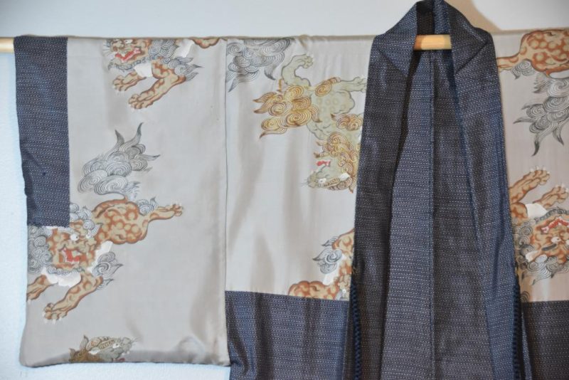 Silk Men's Haori Jacket - Image 3