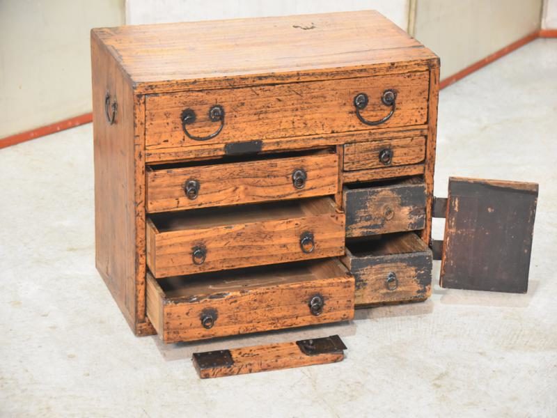 Small Antique Chest of Drawers - Image 6