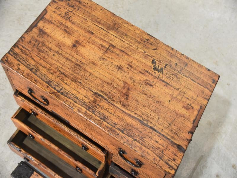 Small Antique Chest of Drawers - Image 4