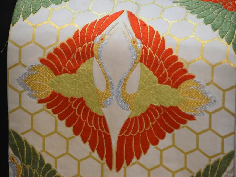 Japanese Silk Brocade Obi - Image 2