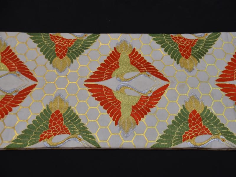 Japanese Silk Brocade Obi - Image 6