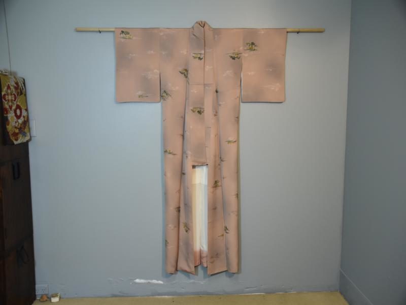 Japanese Silk Vintage Kimono - Image 4