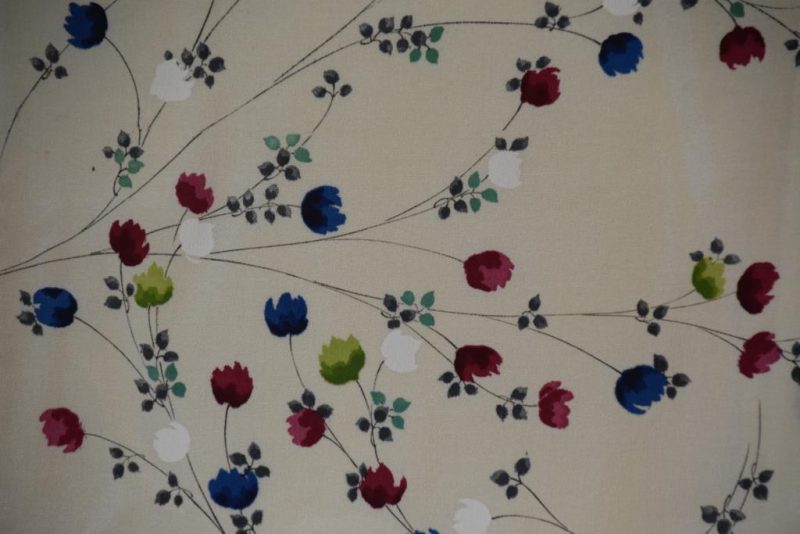 Floral Design Japanese Silk Haori - Image 3
