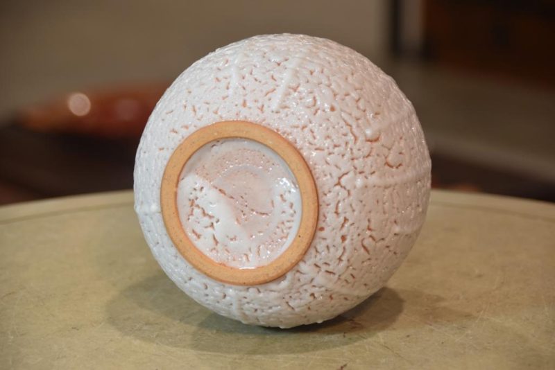 Shino Pottery Vase - Image 4