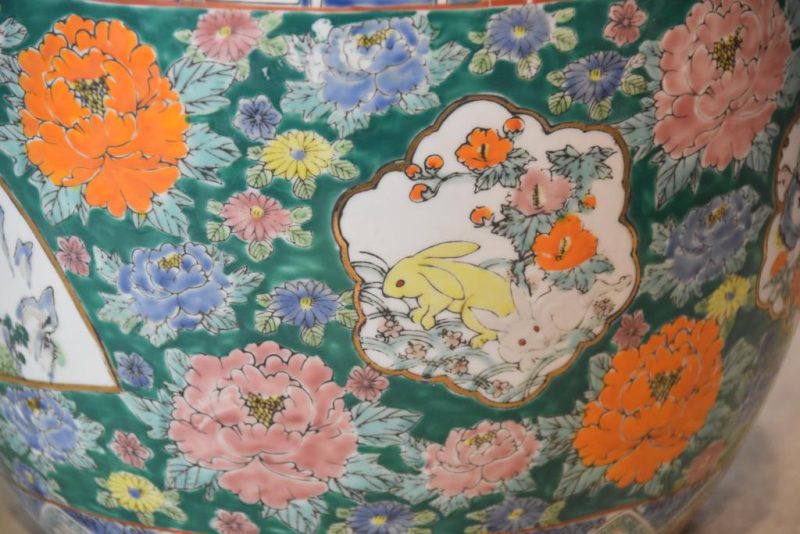 Japanese Porcelain Hibachi - Image 5