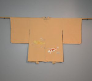 Silk Haori with Embroidered Koi