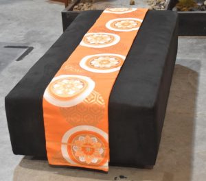 Japanese Obi Brocade Table Runner