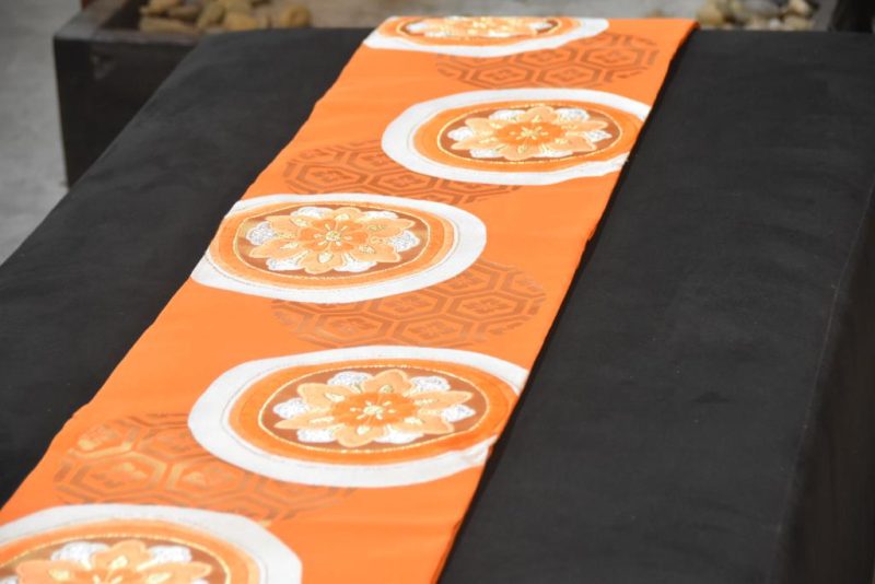 Japanese Obi Brocade Table Runner - Image 7