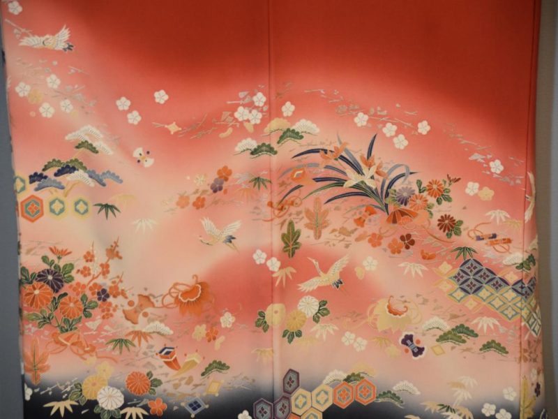 Furisode Kimono from Japan - Image 2