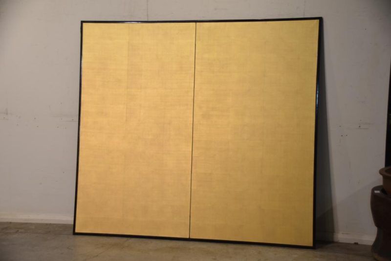 Japanese Gold Leaf 2 Panel Screen Width: 1890mm - Image 5