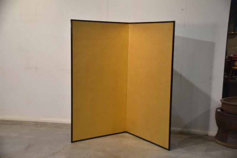 Japanese Gold Leaf 2 Panel Screen Width: 1890mm - Image 4