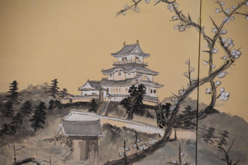 Himeji Castle 2 panel Screen. Width: 1420 mm's - Image 2