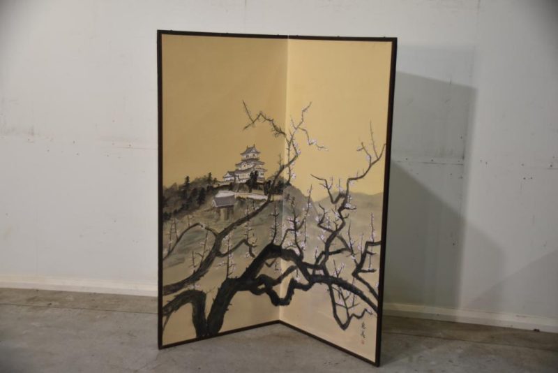 Himeji Castle 2 panel Screen. Width: 1420 mm's - Image 4