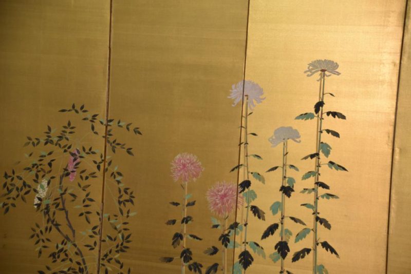 Floral and Gold Screen Width: 3780 mm's - Image 9