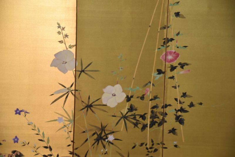 Floral and Gold Screen Width: 3780 mm's - Image 8
