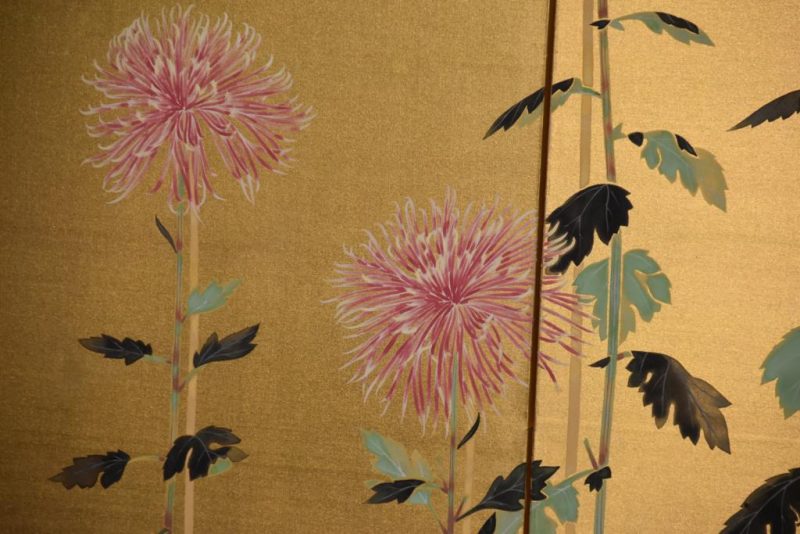 Floral and Gold Screen Width: 3780 mm's - Image 7