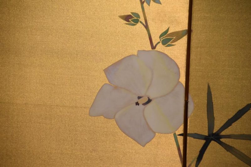 Floral and Gold Screen Width: 3780 mm's - Image 6