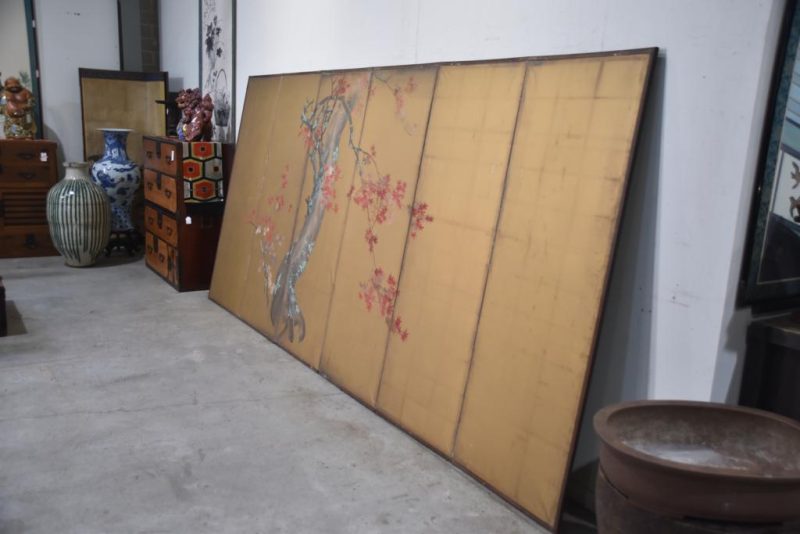 Japanese Maple on Gold Screen Width 3700 mm's - Image 5